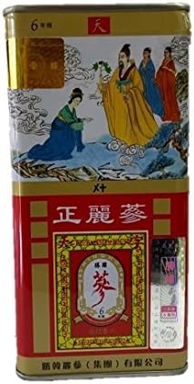 Shing Hon Dried Korean Red Ginseng Roots 6 Years Heaven Grade (37.5g)