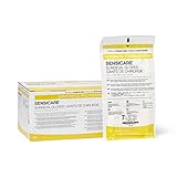 Medline SensiCare with Aloe Sterile Powder and Latex-Free Surgical Glove, Size 7.5, White (Pack of 100)