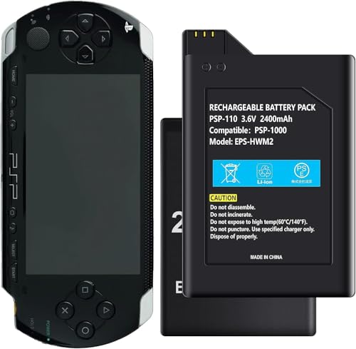 ElephantStory PSP-110 �p�o�b�e���[�p�b�NPSP1000 �o�b�e���[2400mAh ��e�� �����p ���`�E���C�I���݊� �o�b�e���[PSE�F���Z��