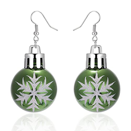 Colorful Ball Dangle Earrings Glitter Light Bulb Dangle Eardrop Popular Jewelry