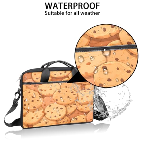 Bolso para portátil con diseño de galletas, 15 pulgadas miniatura 3