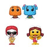 Funko Ad Icons: POP! McDonald's Collectors Set - 2PK Fry Guy, Rock Out Ronald, Birdie, Figures Stand 3.75' Tall, Each Figure Comes Individually Packaged