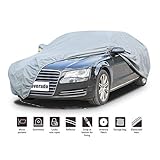 Coverado Soft Shell Car Cover Waterproof Windproof Snowproof All Season Weather-Proof Fit 160'-170'...