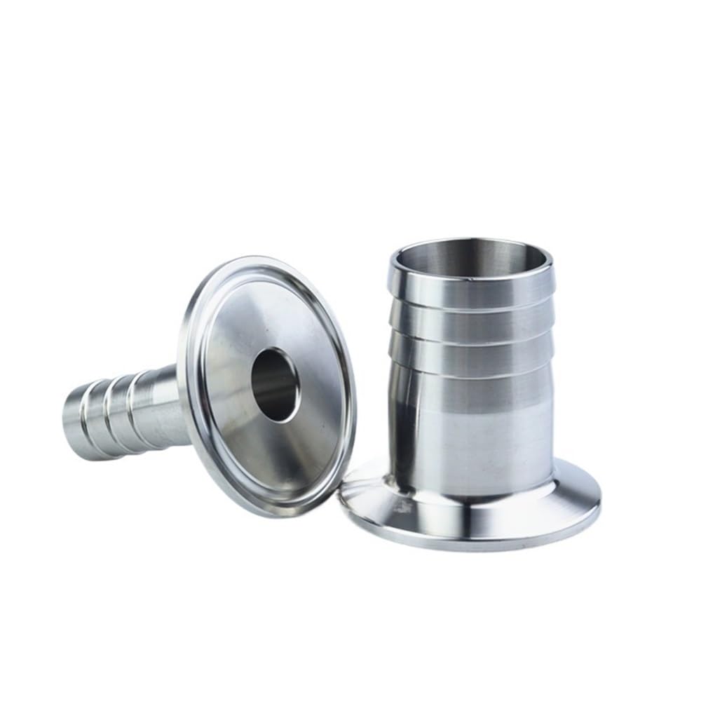 Złącze węża z kolcami, Króciec do węża sanitarnego SS304 do zacisku Tri Clamp 1,5/2 cala w wielu rozmiarach(64mmx45mm)
