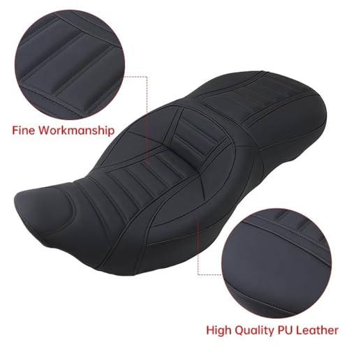 Cojín de asiento para motos compatible con Touring CVO Street Glide 2009-2022 4