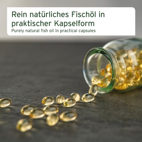 AniForte Lachsöl Kapseln für Hunde & Katzen 500 Stück – wertvolles Omega-3 Fischöl & Vitamine für Stoffwechsel, Knochenaufbau & glänzendes Fell