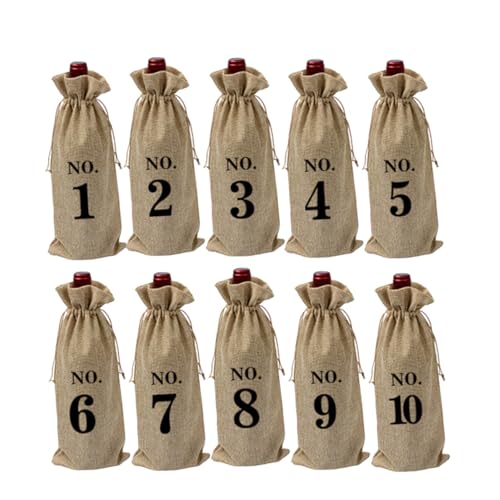 Bolsas de lino de vino TOKIDNY, el empaque ideal para regalos y fiestas navideñas