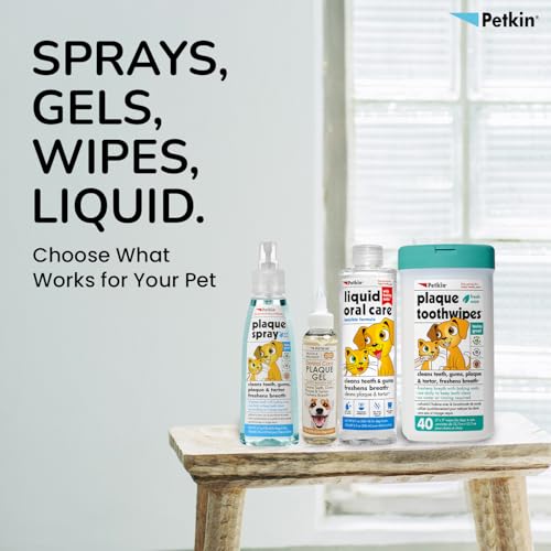 Image of Petkin Plaque Spray, 4-Ounce, 120 ml