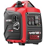 AMERISUN 2500-Watt Gas Powered Portable Inverter Generator for Home Use - Ultral Light for RV and Camping, CO Sensor, Outdoor and Home Backup, Long Run Time