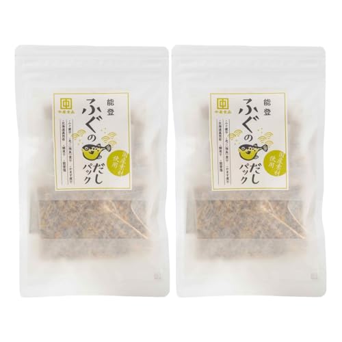 天然 能登 ふぐのだしパック 無添加 (15g×5)×2 だしパック