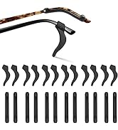 SMARTTOP Glassses Ear Holder Sleeve, Anti-slip eyeglasses ear hook, Silicone Temple Tips for Sung...