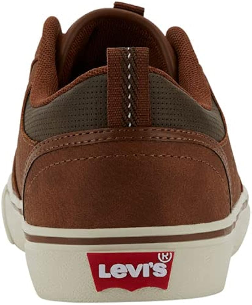 Levi's Mens Alpine Tumbled WX Casual Sneaker Shoe beige Size 6 UK