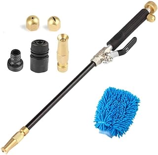 Geichan High Pressure Washer Hose Attachment with 3 Jet Nozzles for Garden Hose, Portable Pressure Washer Wand,Hydro 2-in-1 High Pressure Power Washer Extension for Car Home Garden Pet Wash