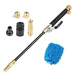 Geichan High Pressure Washer Hose Attachment with 3 Jet Nozzles for Garden Hose, Portable Pressure Washer Wand,Hydro 2-in-1 High Pressure Power Washer Extension for Car Home Garden Pet Wash