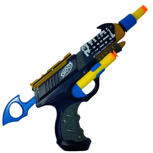 Nerf Toy Gun for Boys 4+ with 11 Darts – Unbreakable Pistol Blaster, 16m Range, Indoor & Outdoor Fun – Toy Gun for Kids & Adults, Ages 4-10