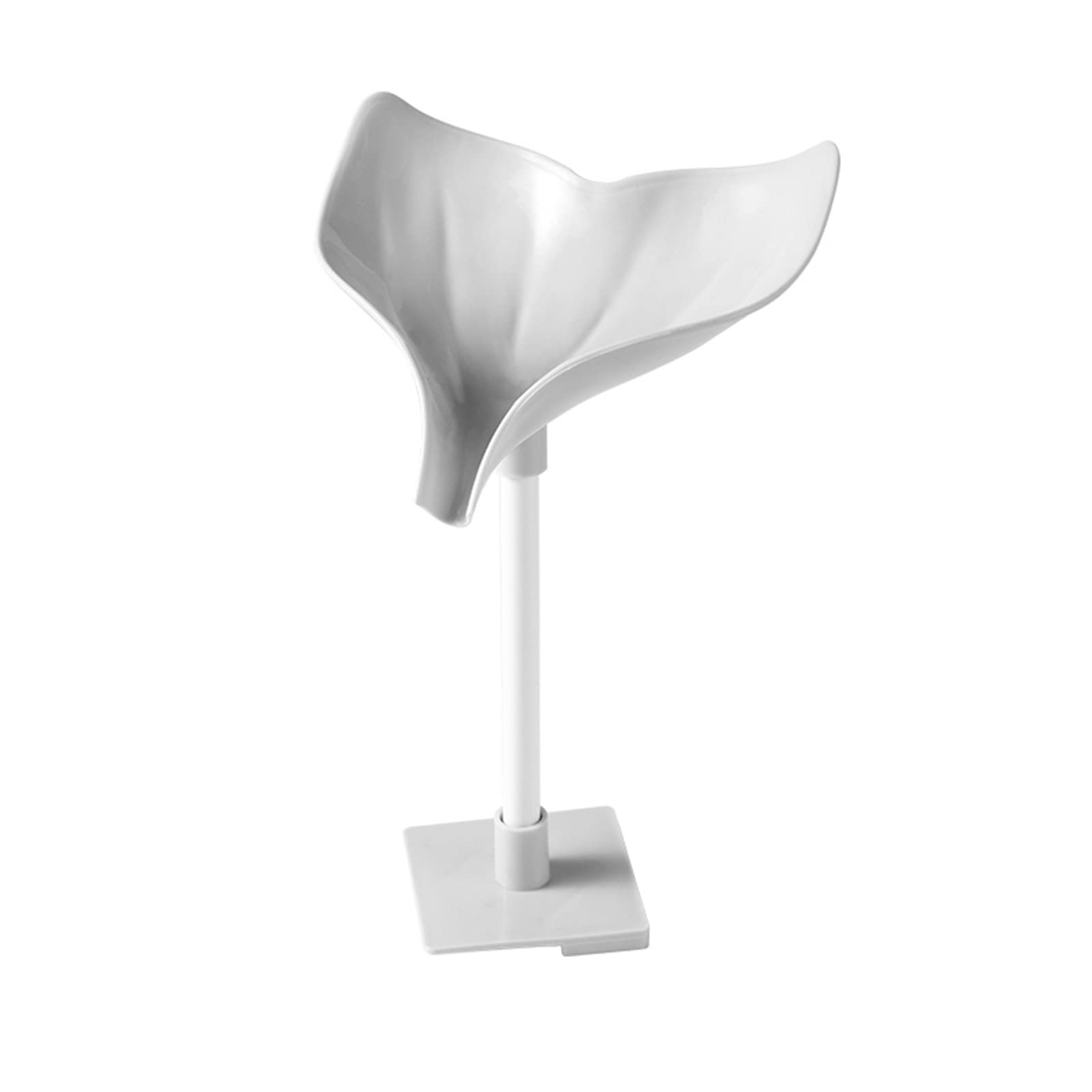 JINGYAN Soap Dishes Tail-shaped soap dish shower drain rack(Grau)