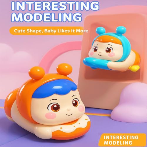 Image of Zinnia Hello Komi Toy for Kids, Crawling Kitty Action Figure Movable Toy for Babies, Key Operated Wind Up Toys for Kids (Hello Komi)