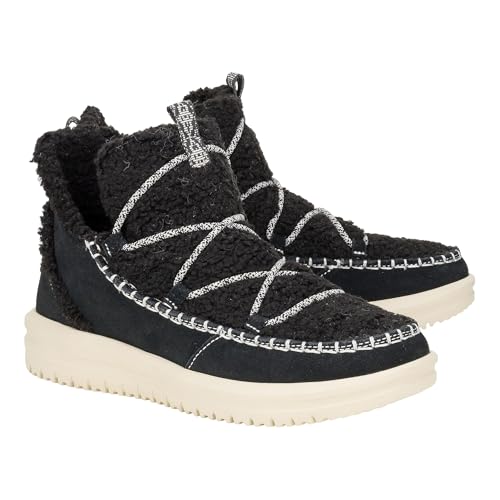 Hey Dude Women's Camden Suede Cozy Ankle Boot
