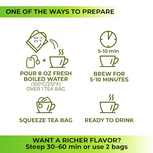 Image of 100 Bags Fennel Tea Fennel Seed Tea Herbal (Foeniculum Vulgare) - 100 Count 1.5g Bags Herb Hinojo