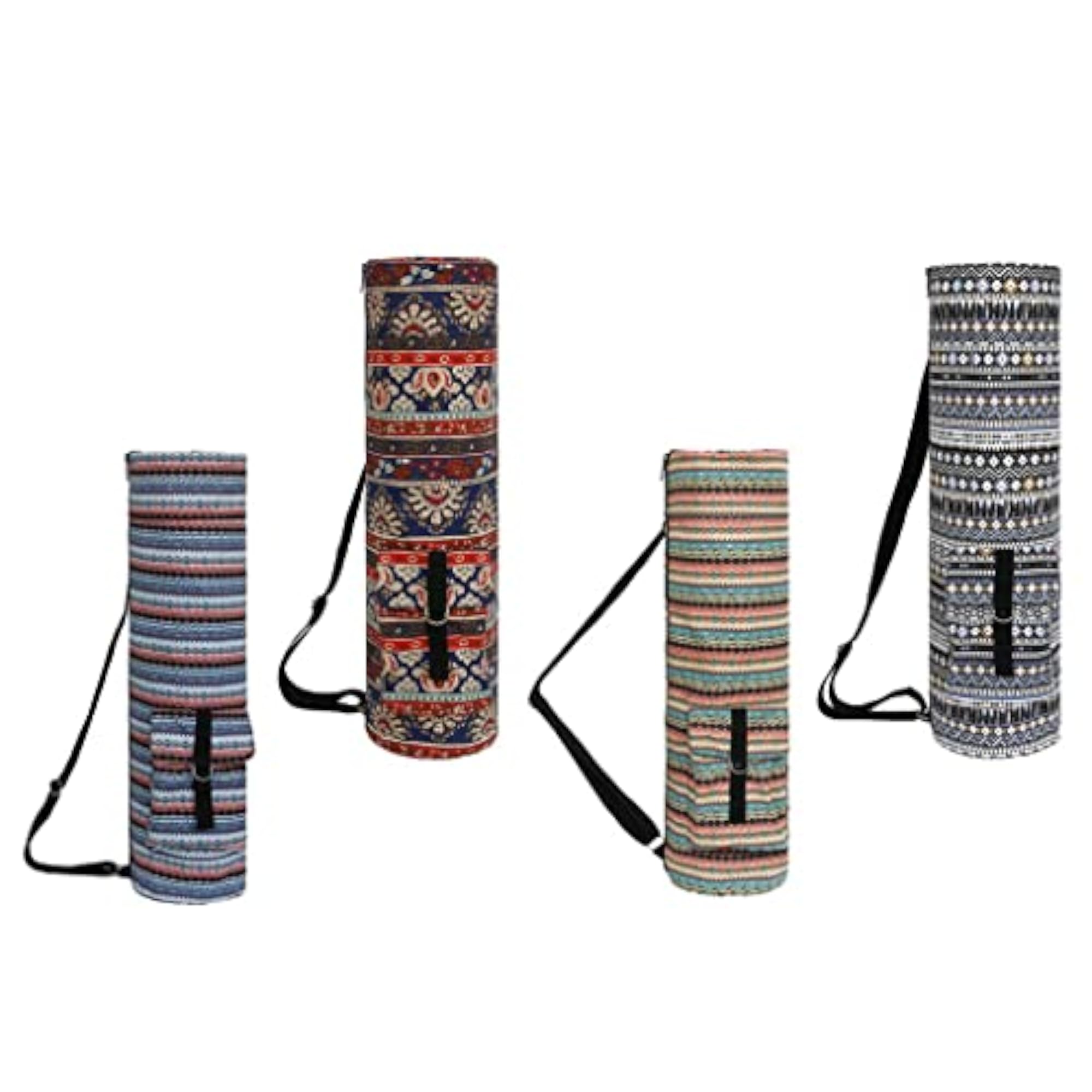 Yoga Bag Printed Storage Backpack with Shoulder Strap