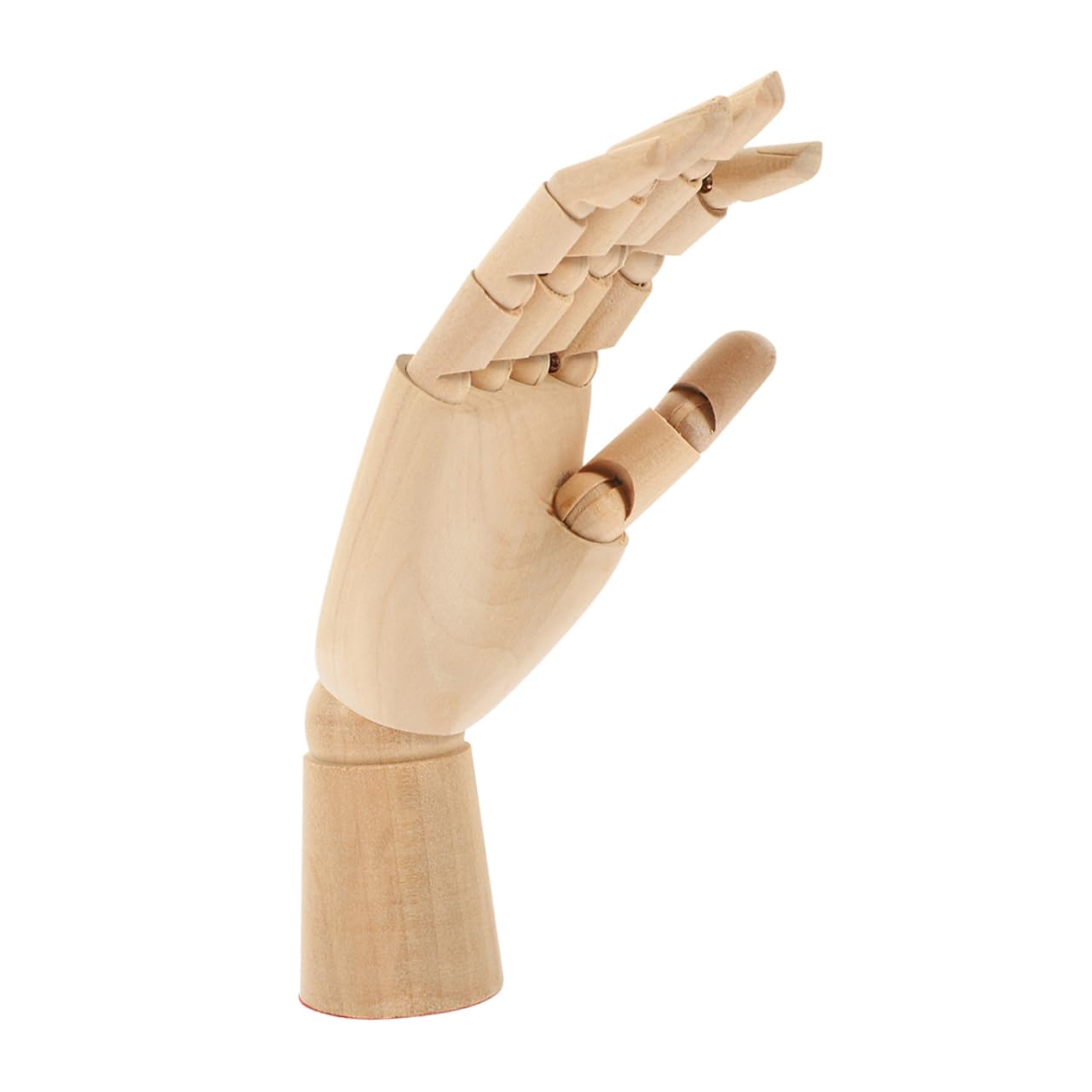 HOOTNEE Hand Mannequin for Artists Jointed Wooden Hand Model for Sketching and Drawing Unique Home Decor Figure Right Handed Sculpture
