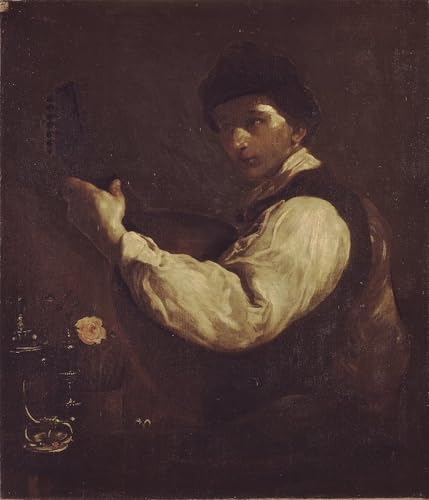 Lienzo cuadro de Giuseppe Maria Crespi para decorar un salón elegante con pintura de salón