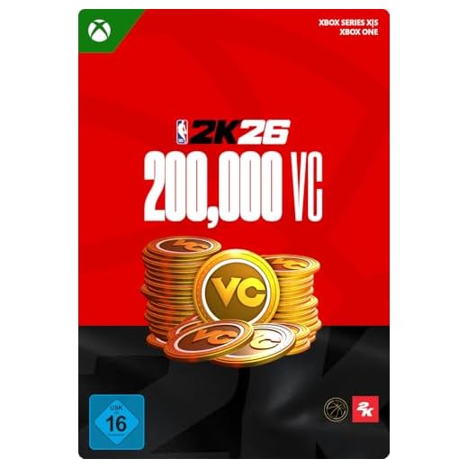 NBA 2K26: 200,000 Virtual Currency Pack Standard | Xbox One/Series X|S - Download Code
