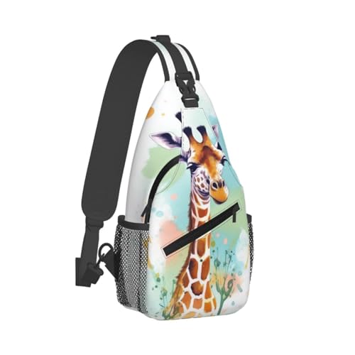 Morrales tipo sling para senderismo unisex negro miniatura 1
