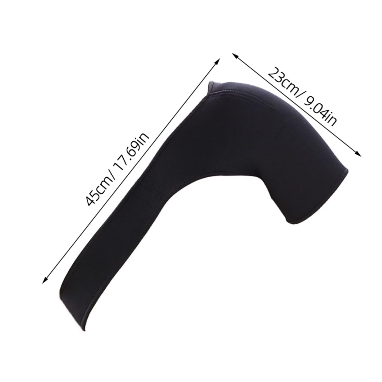 minkissy Composite Material Shoulder Protection Breathable Shoulder Strap for Outdoor Activities Black