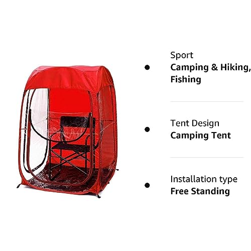 Tenda da pesca pop up, riparo istantaneo dalle intemperie con protezione da pioggia e vento, tettoia esterna portatile per campeggio, leggera e facile da montare, con borsa per il trasporto