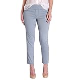 Jag Jeans Women's Amelia Pull On Slim Ankle In Pigment Dyed Knit Denim In Blue Wonder