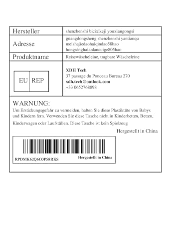 Travel Clothesline, Portable Washing , Travel Clothesline Cord, Practical Clothesline Rope, Reusable Travel Clotheslines, Clothes Drying Rope for Clothes, Hats, Backpacks - Image 10