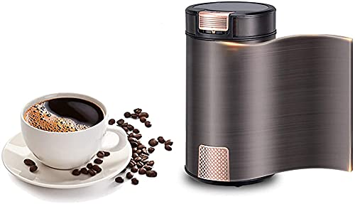 WGLL Molinillo de café eléctrico Molino de Grano Portátil Automático Grano de café Grano de Acero Inoxidable Hoja para… - Imagen 4