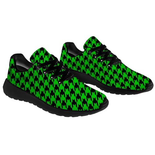 Houndstooth Shoes for Women Men Tennis Walking Running Shoes Lightweight Comfortable Sneakers Gifts for Men Women4