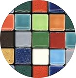 Mosaic-Minis(25/64 inch) (10x10x3mm), 250 Pieces, Random Mix All, MXAL