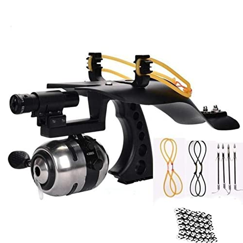 Estilingue de pesca para caça ao ar livre arco forte 1 conjunto de estilingue tiro pesca estilingue