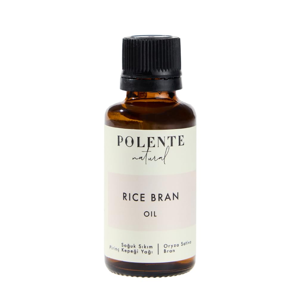 Polente Natural - Pirinç Kepegi Yağı - Soğuk Sıkım (30 ml)