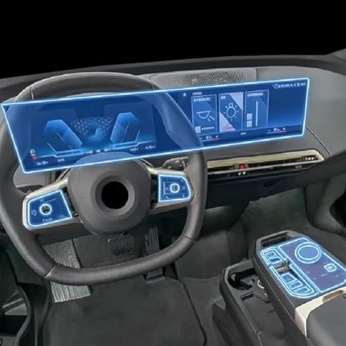 Película de TPU para BMW iX 2022-2023 resistente a los arañazos y protectora de la pantalla