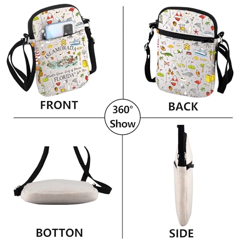 VAMSII Islamorada Travel Shoulder Bag Islamorada Souvenir Florida Travel Gift Florida Islands Beach Vacation FL City Gift4