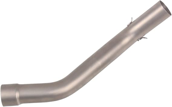 Motorcycle For KAWASAKI For Ninja ZX-6R ZX6R ZX636 2009-2020 Exhaust Modified Titanium Alloy Mid Link Pipe Moto Escape Slip On Color Titanium alloy A