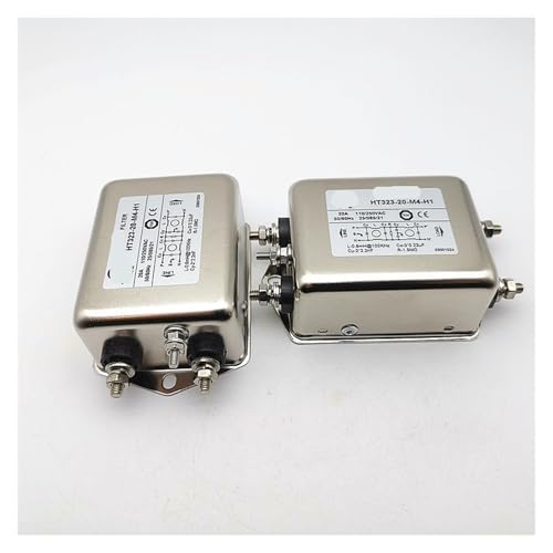 Filtre anti-interférence double étage HT323 avec bornier M4 et fixation H1 robuste - 3