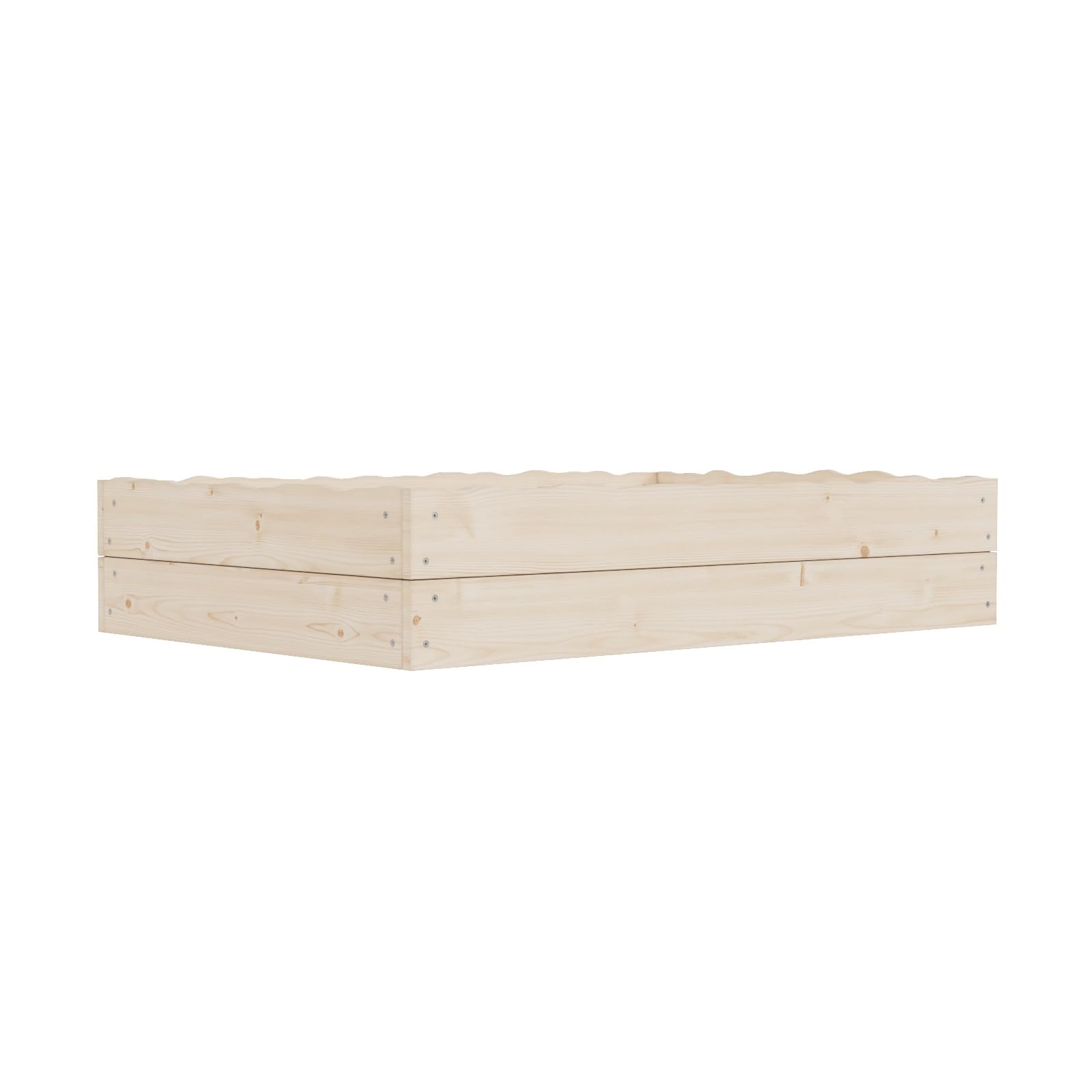 QLS Orto rialzato in pino naturale 120x80x24 cm