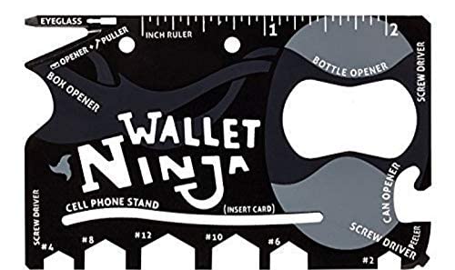 Hetkrishi iNinja Tools Black Swiss Army Knive (18 in 1 Multipurpose) (B0CDQBS1QC) Amazon Price History, Amazon Price Tracker