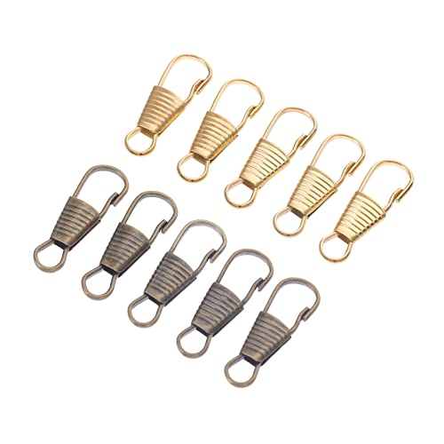 ERINGOGO DIY Sewing Zipper Pulls 10pcs Detachable Zipper Pulls Tabs for Repair Replacement