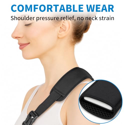Image of Mesh Shower Arm Sling Shoulder Immobilizer for Shoulder Surgery Recovery