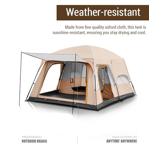 Carpa para camping resistente y ligera para 12 personas miniatura 4