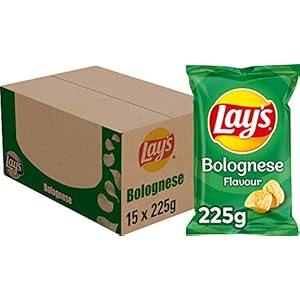 Lay’s Chips Bolognese, Doos 15 stuks x 225 g