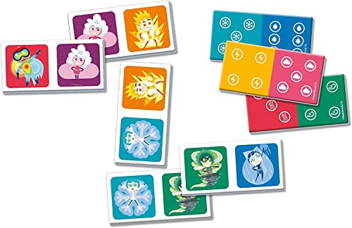 Weather Heroes Logic Domino educativo para niños 4 años miniatura 2