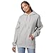Hanes Men's Pullover EcoSmart Hooded Sweatshirt, ash, Large