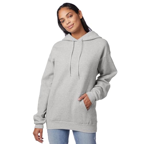 Image of Hanes Men's Hoodie - EcoSmart Fleece Hooded Sweatshirt for Men & Women - Midweight Fleece - Big & Tall Available